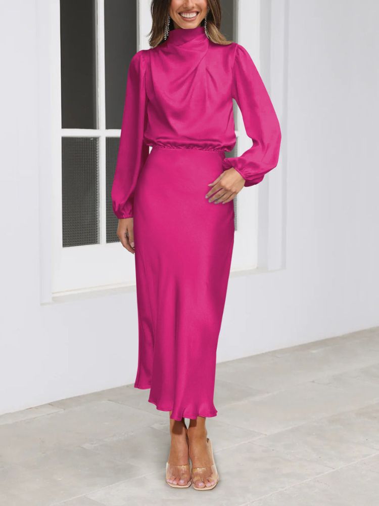 Francisca Minimalist Stylish Dress Chic Silhouette Collection