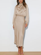 Francisca Minimalist Stylish Dress Chic Silhouette Collection