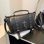 Goth Style Large Capacity Skull Computer Multifunction Unisex Waterproof Backpack Bag