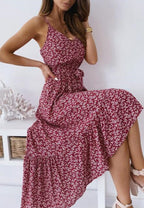 High Low Soft Daisy Dress