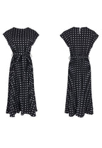 Polka Dot Cap Sleeve Dress