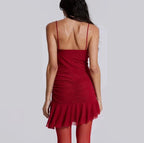 Jaila Mesh Mini Dress