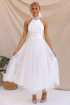 Dominique Statement High Quality Sleeveless Party Dress for Fashionable Women Chic Silhouette Collection
