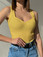 Knitted Cropped Corset