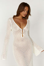 Zinnia Crochet Maxi Dress