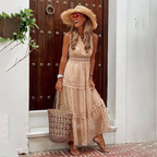 Karla Timeless Boho Dress for Summer Elevated Occasion Wear