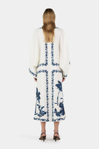 Liliana Boutique Blue Hawaiian Maxi Dress Collection