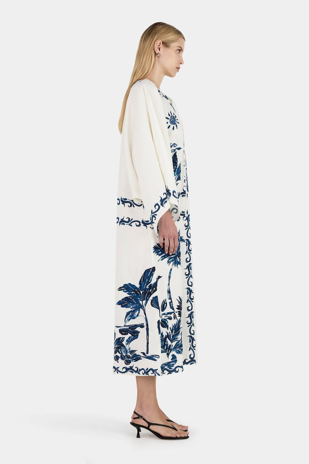 Liliana Boutique Blue Hawaiian Maxi Dress Collection