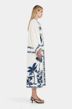 Liliana Boutique Blue Hawaiian Maxi Dress Collection