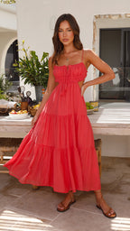 Valerie Chic Office Midi Dress Statement Occasion Edit