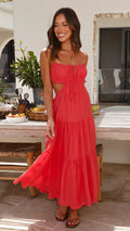 Brenda Statement Mididress Elevated Occasion Wear