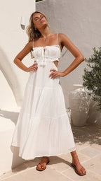 Brenda Statement Mididress Elevated Occasion Wear