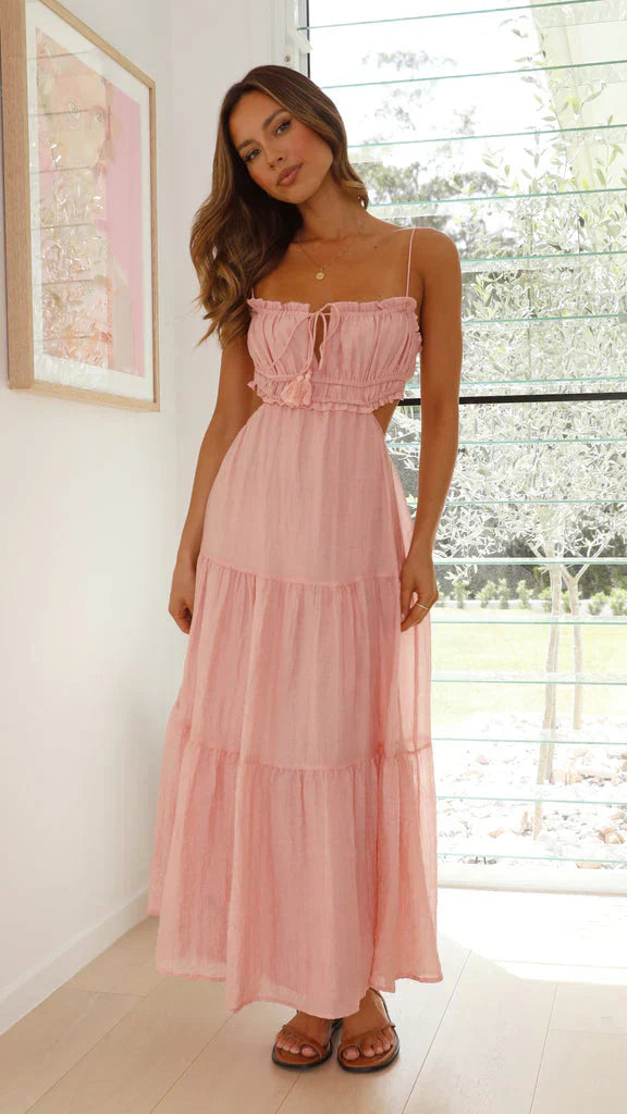 Brenda Statement Mididress Elevated Occasion Wear