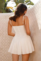 Vanessa Boutique Mini Dress White Designer Edit