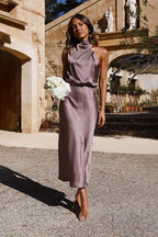 Rubí Boutique Maxi Dress Mushroom Statement Occasion Edit