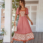 Angelines Exclusive Vintage Floral Dress Designer Edit