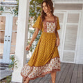 Angelines Exclusive Vintage Floral Dress Designer Edit