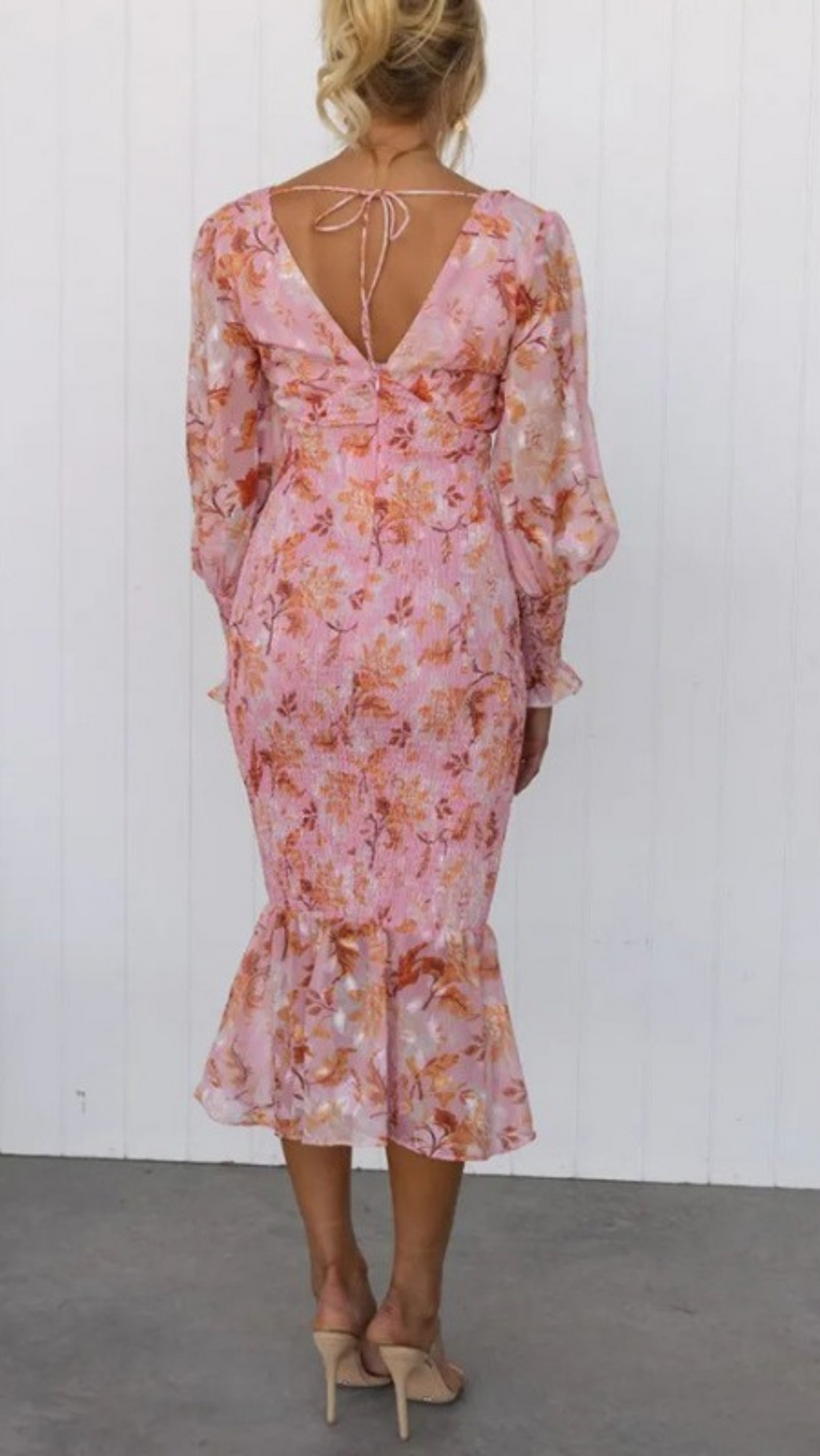 Laia Timeless Floral Summer Dress Chic Silhouette Collection