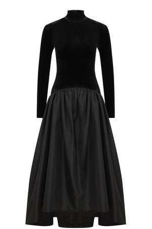 Marta Premium Long Sleeved Midi Dress Elevated Occasion Wear