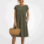 Viviana Timeless Flowing Summer Dress Evening Wear Edit