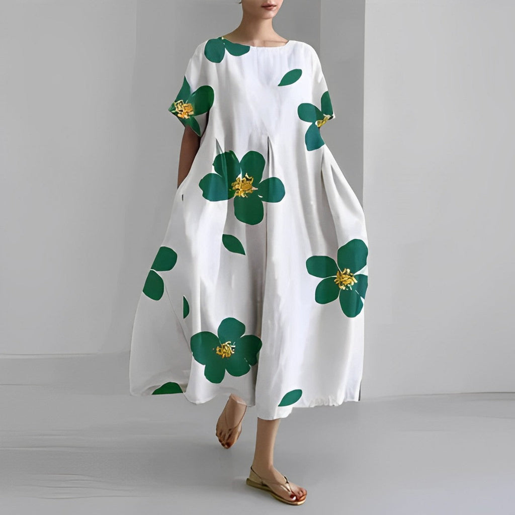 Stella Exclusive Floral Dress Chic Silhouette Collection