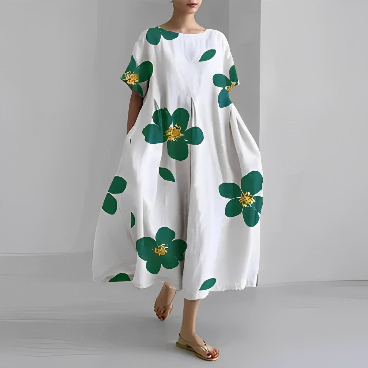 Stella Exclusive Floral Dress Chic Silhouette Collection