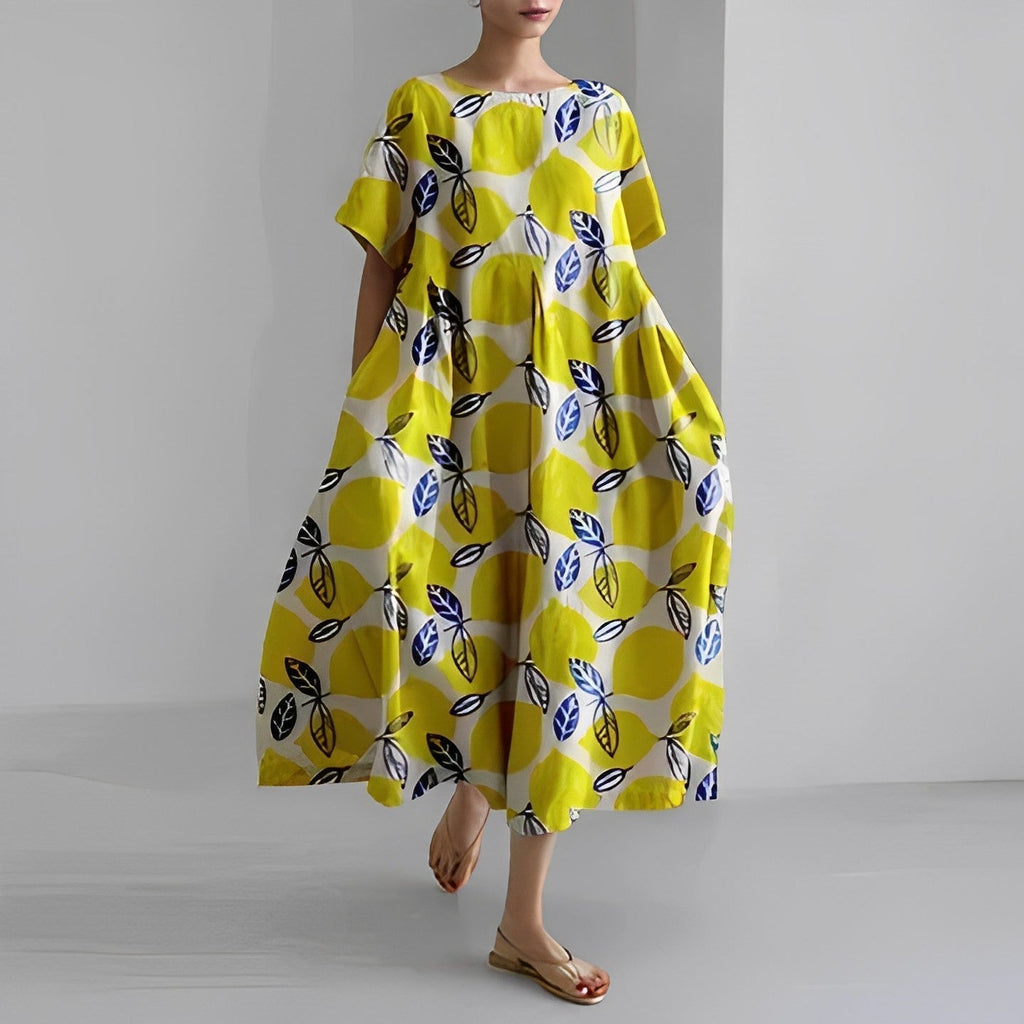 Stella Exclusive Floral Dress Chic Silhouette Collection