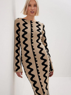 Ofelia Premium Long Sleeve Bodycon Dress Boutique Collection