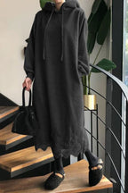 Hedwig Hooded Dress With Dress with Classic Everyday Styling