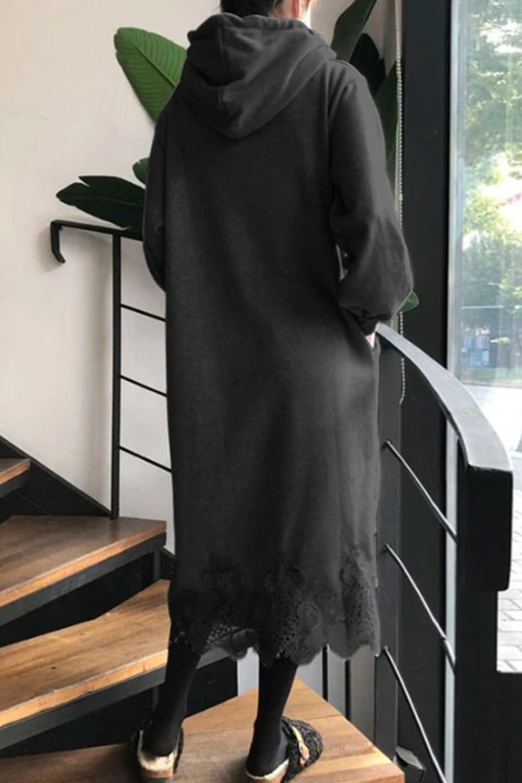 Hedwig Hooded Dress With Dress with Classic Everyday Styling