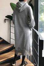 Hedwig Hooded Dress With Dress with Classic Everyday Styling