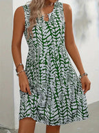 Madeline Boutique Little Summer Dress with Modern Print Evening Wear Edit