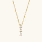 Lira Teardrop - Diamond Necklace