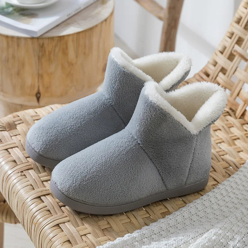 Fuzzy Fashion Outdoor Nonslip Fur Fluffy Indoor Snow Boot