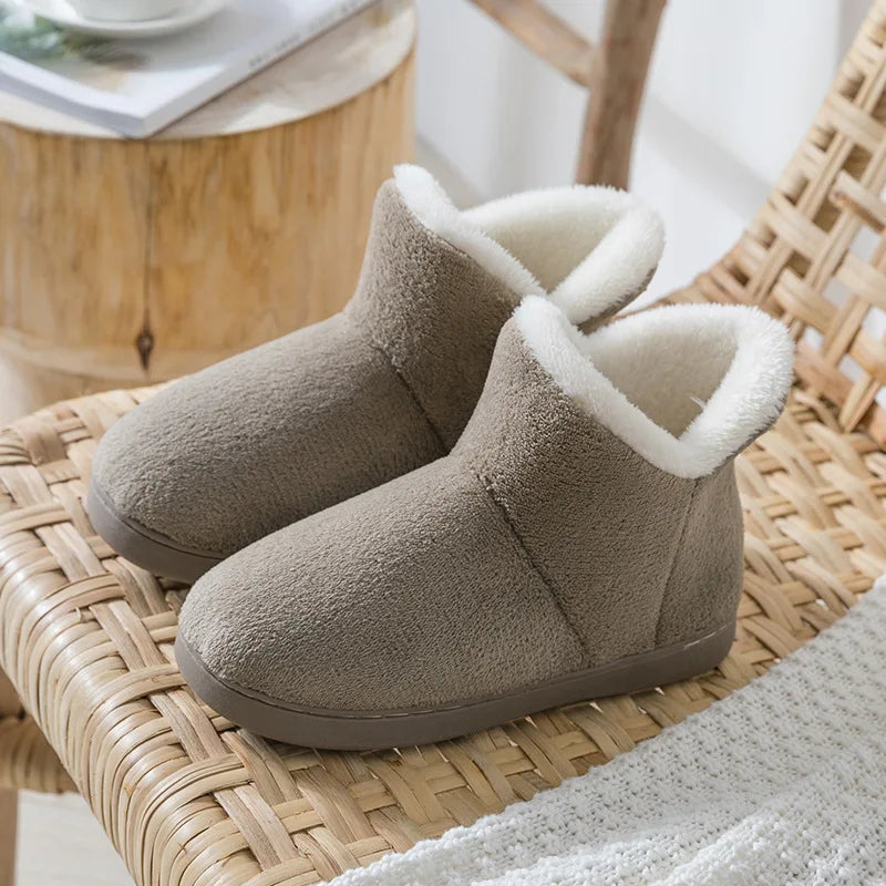 Fuzzy Fashion Outdoor Nonslip Fur Fluffy Indoor Snow Boot