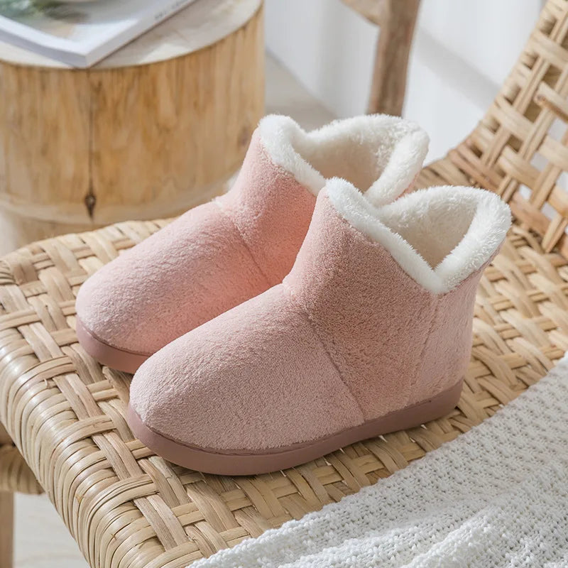 Fuzzy Fashion Outdoor Nonslip Fur Fluffy Indoor Snow Boot