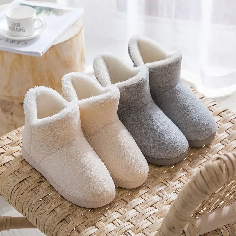 Fuzzy Fashion Outdoor Nonslip Fur Fluffy Indoor Snow Boot