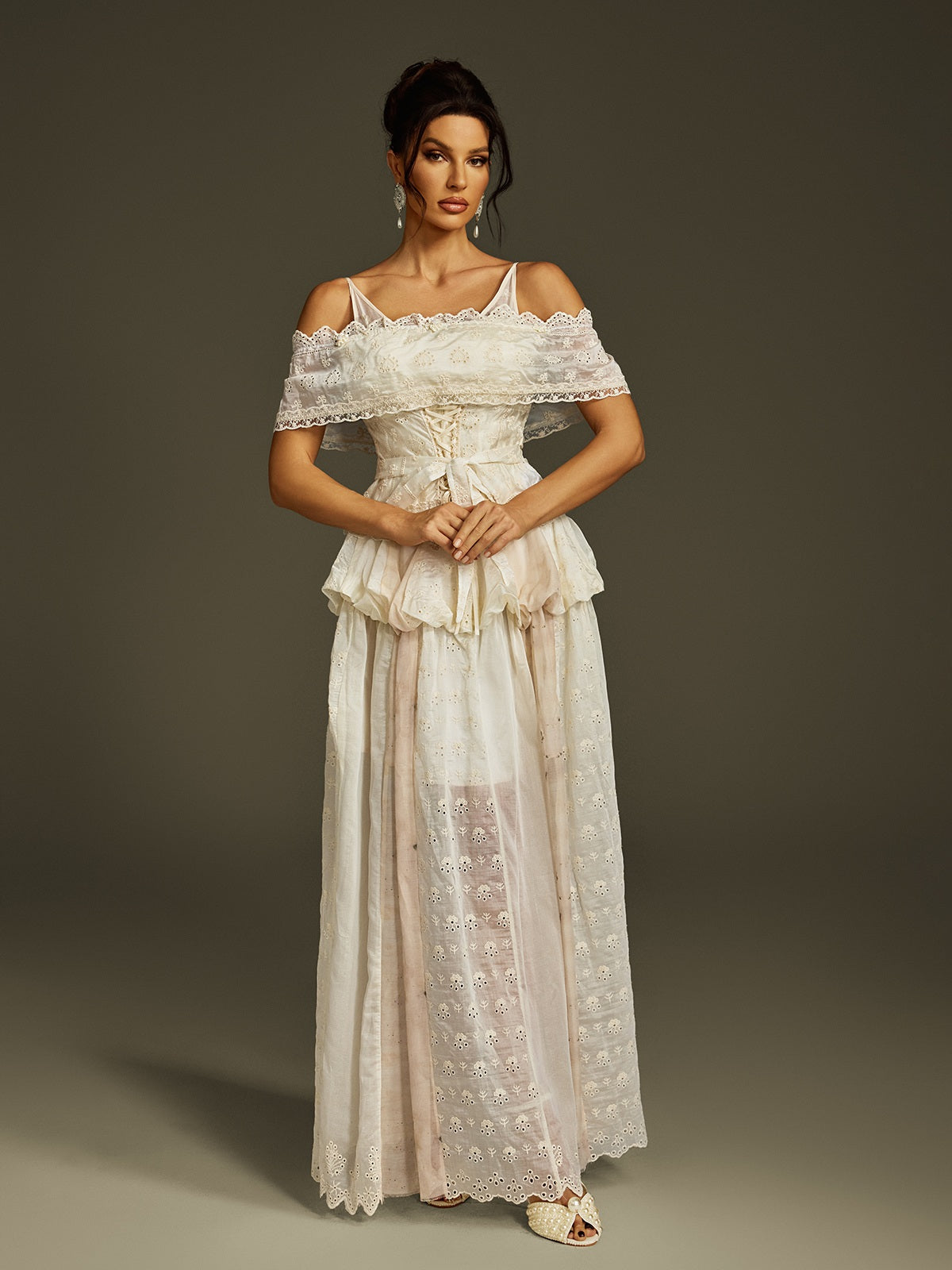 Flower Skirt Set