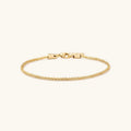 Luna Gleam - Delicate Gold Anklet