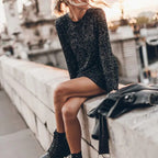 Epifanía Dress with Open Back for Women Streetwear Style