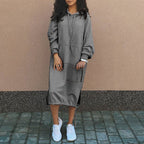 Rebeca Timeless Hooded Dress Statement Occasion Edit
