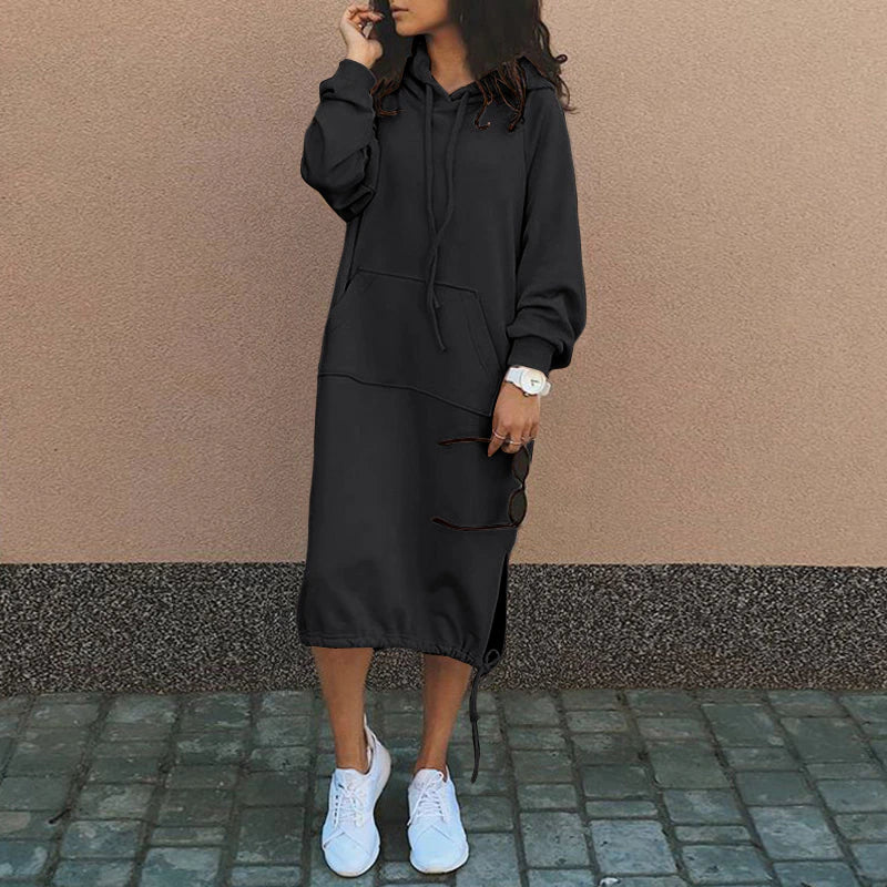 Rebeca Timeless Hooded Dress Statement Occasion Edit