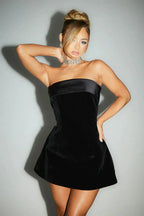Soraya Aesthetic Mini Dress Statement Occasion Edit