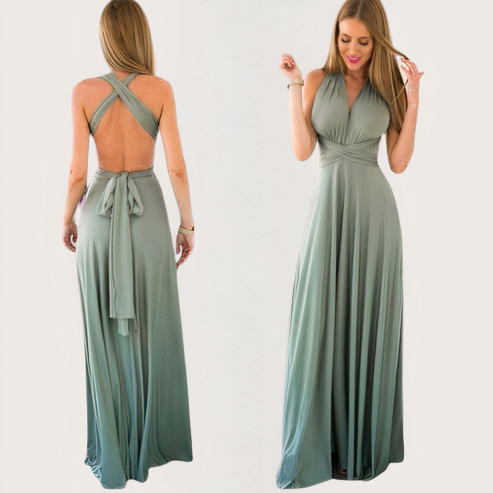 Miranda Premium Chic Maxi Dress Elevated Occasion Wear