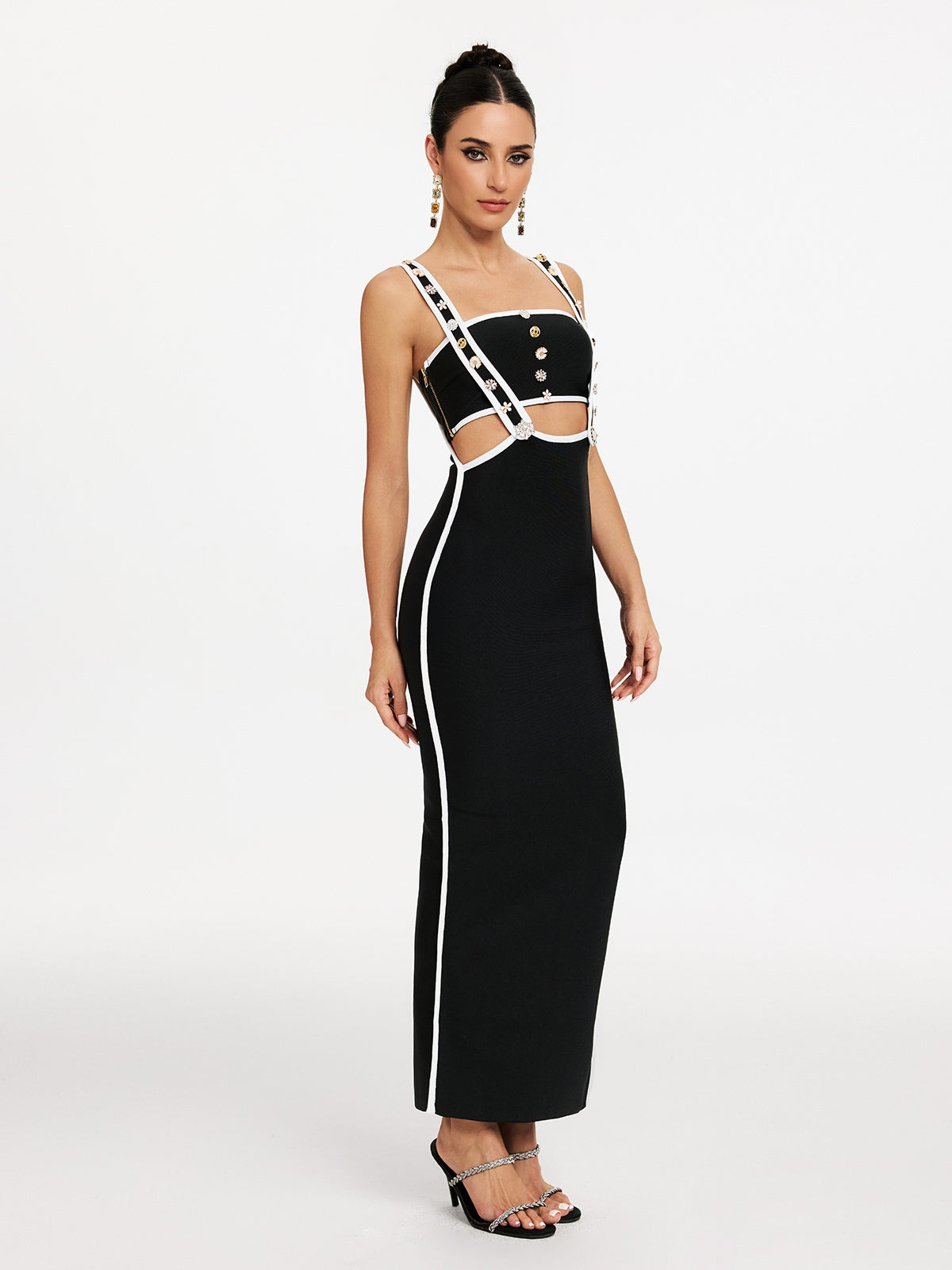 Flower Bandage Skirt Set