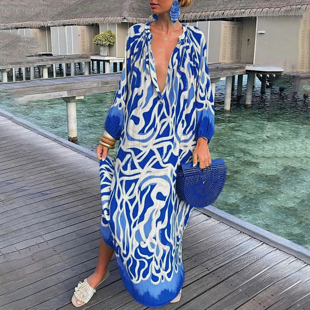 Francisca Boho Dress For Dress with Relaxed Fit and Layered Outfit Styling