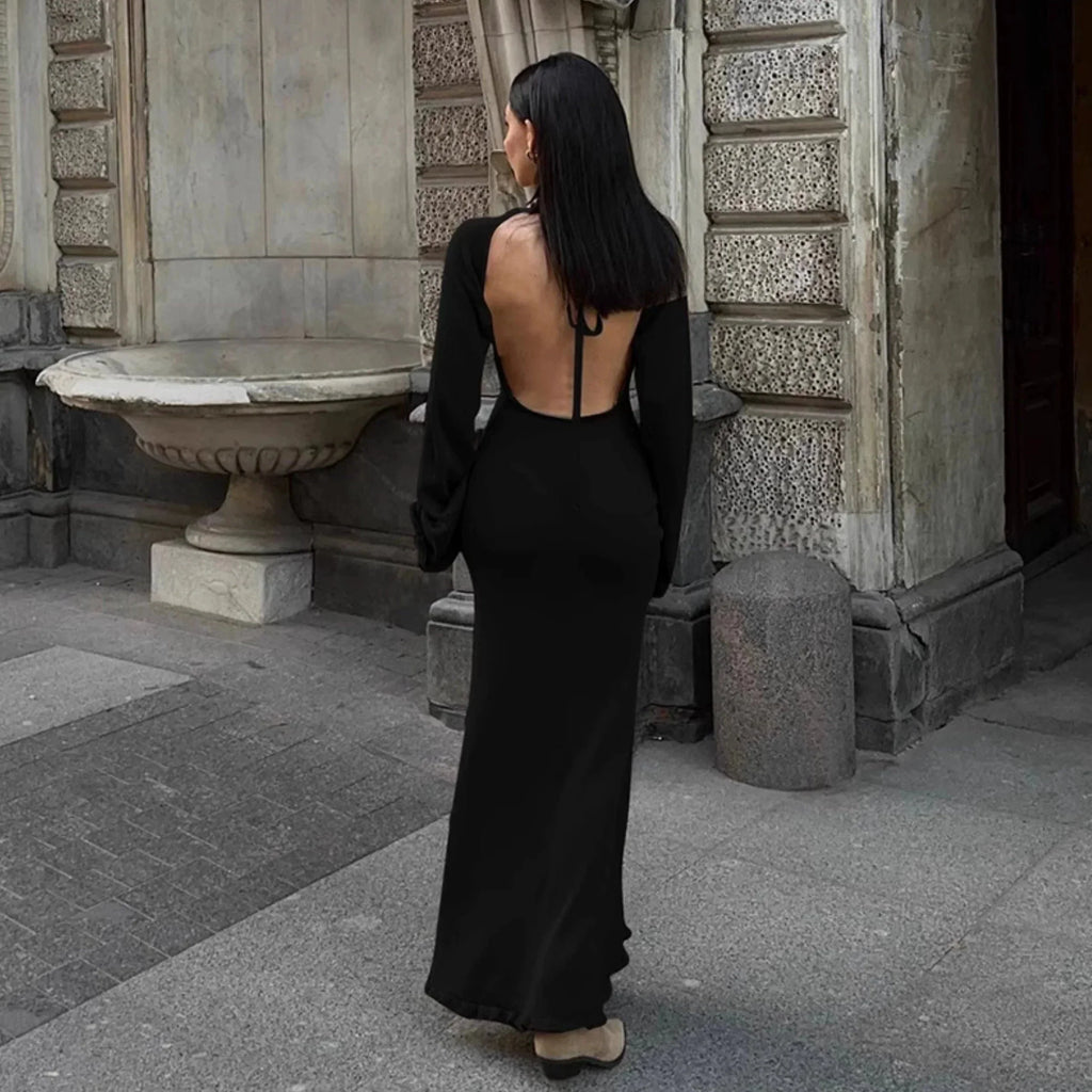Melinda Backless Maxi Dress
