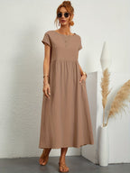 Salomé Statement Casual Linen Dress Occasion Edit