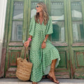 Cristina Long Dress For Dress with Relaxed Fit and Smart Casual Fashion