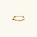 Minimalist Bar Design Gold Ring